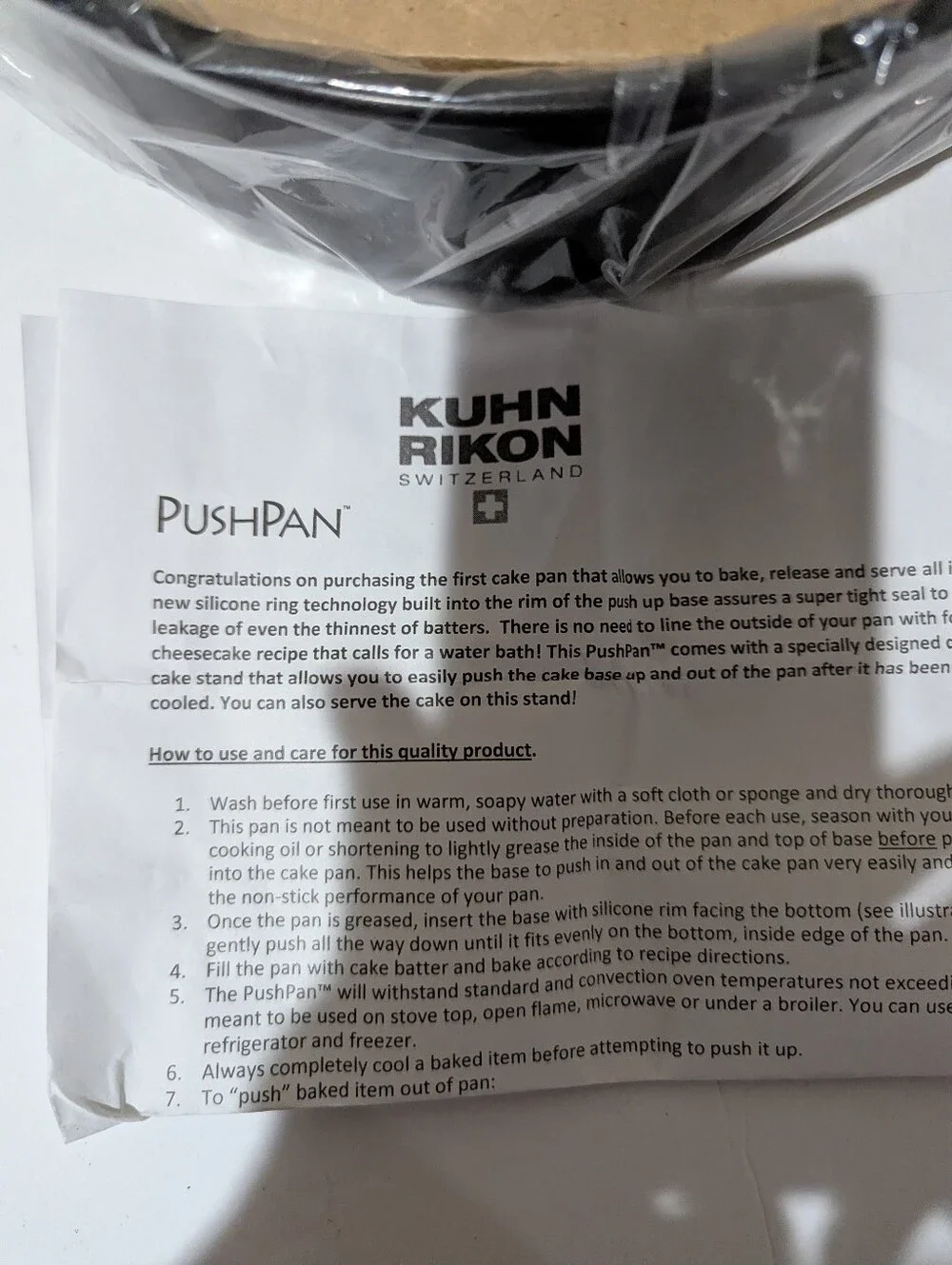 NEW Kuhn Rikon Cake 